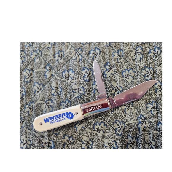 Vintage 'New Holland Promo Items Imperial Barlow knife, tire gauge, insulated - Picture 2 of 10